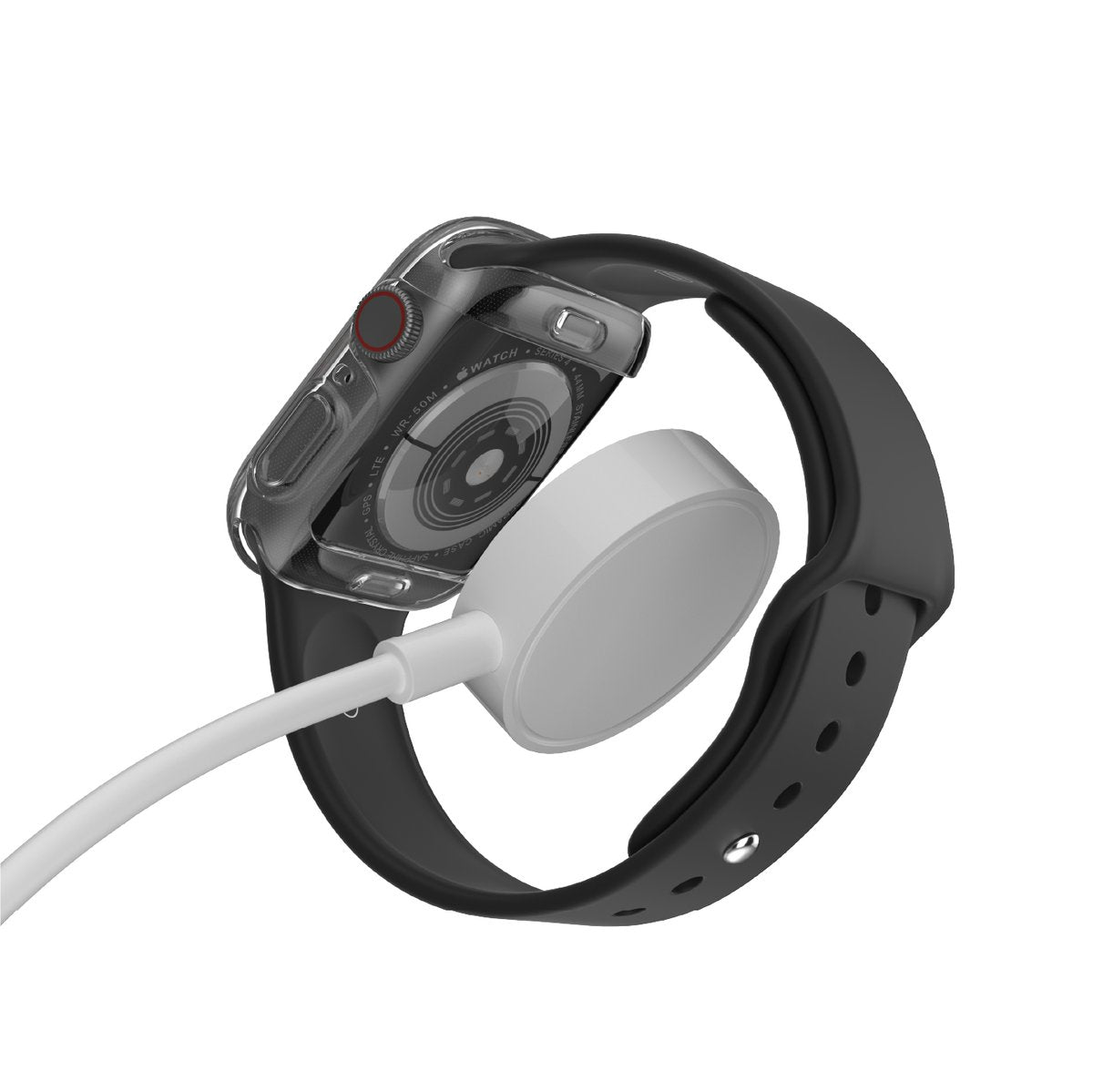 AmazingThing Outre Drop Proof Case for Apple Watch Series 6 and SE - Clear