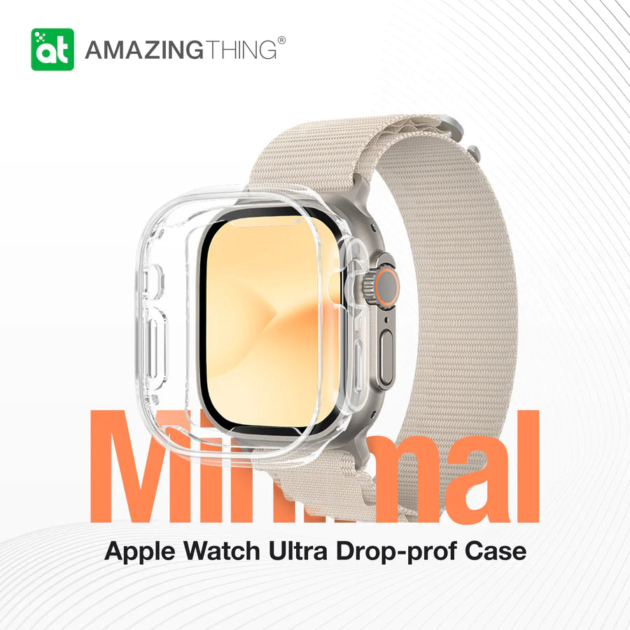 Amazingthing Minimal Drop Proof Case for Apple Watch Ultra
