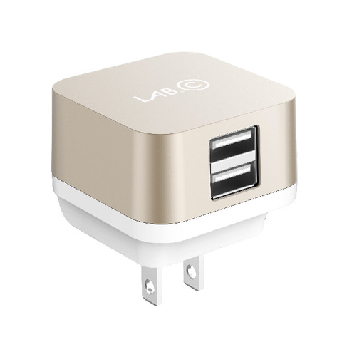 LAB.C X2 2-Port USB Wall Charger 3.4A