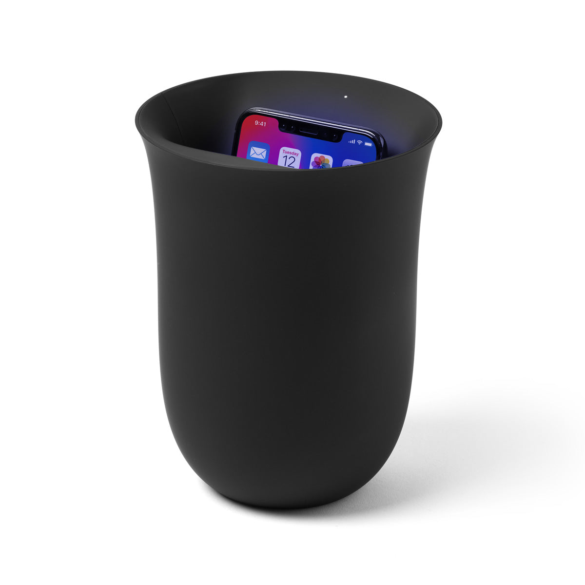 Lexon Oblio 10W Wireless Charging Station with UV Sanitizer