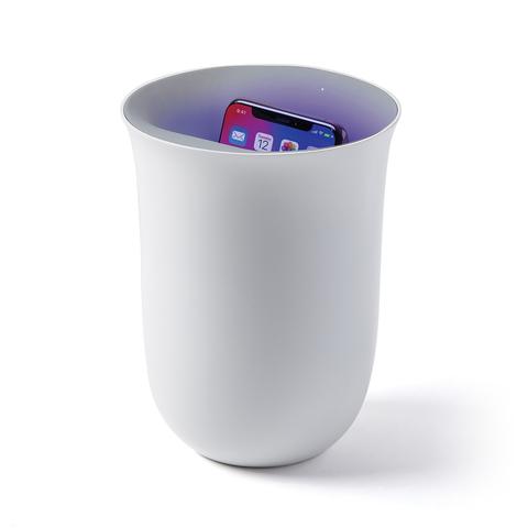 Lexon Oblio 10W Wireless Charging Station with UV Sanitizer