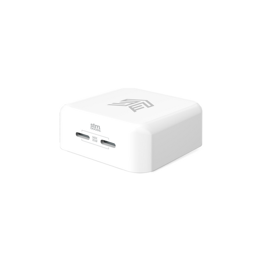 STM Goods 35W Dual Port USB-C and USB-C Power Adapter