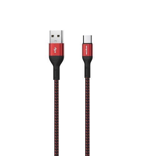 Wopow WX08 Nylon Braided USB Type-C Fast Charging USB Cable (1.2m)