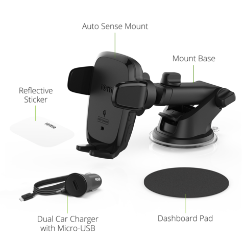 iOttie Autosense Wireless Charging Dash Mount